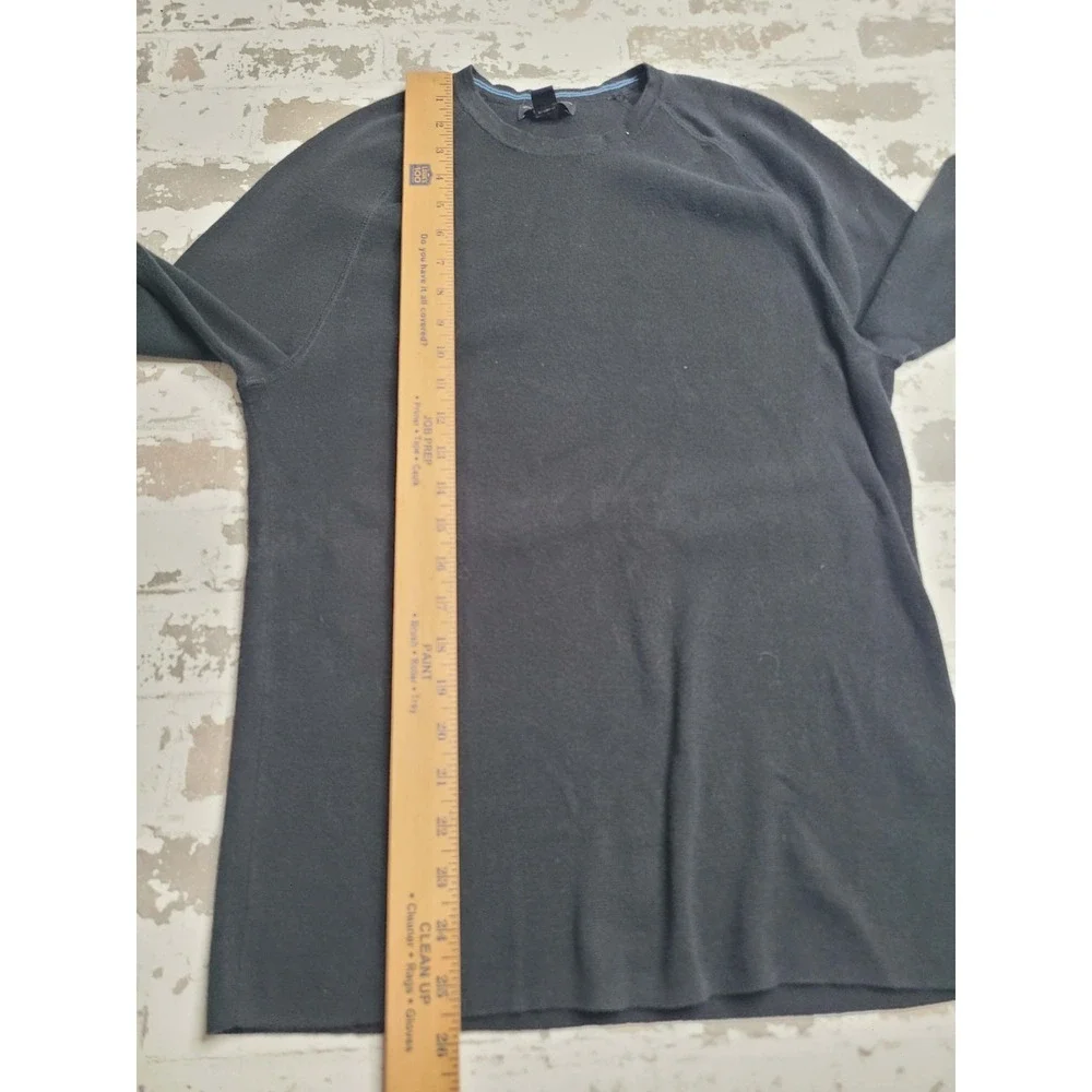 Banana Republic Men's‎ Black Sweater 100% Cotton Small Preppy